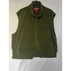 Caribou‎ Creek Green Fleece Vest 2XL